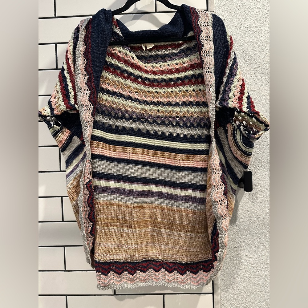Anthropologie Moth Crocheted Cardigan